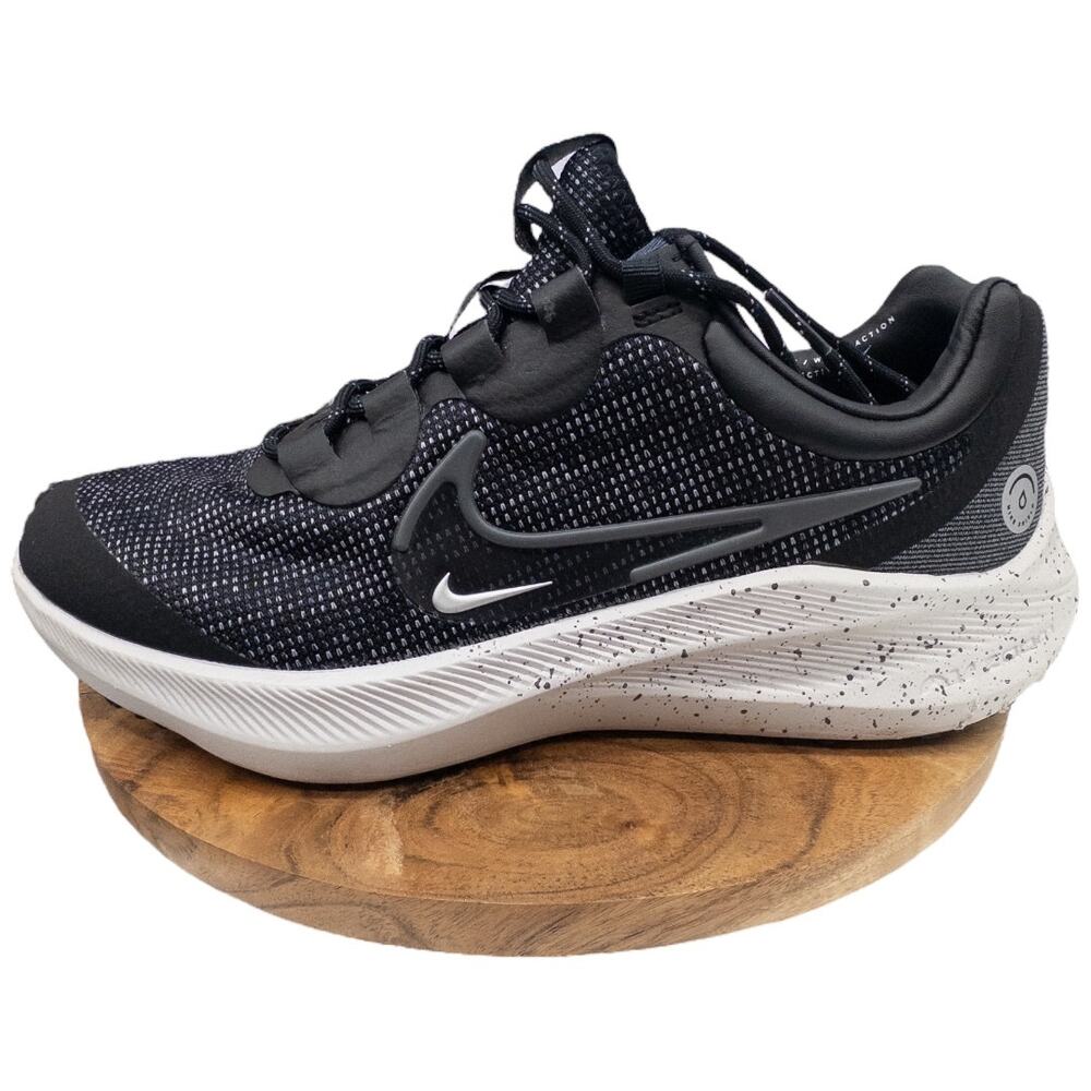 Nike Zoom Winflo 8 Shield Running Shoes Women's 9.5 Black Water-Repellent DC3730